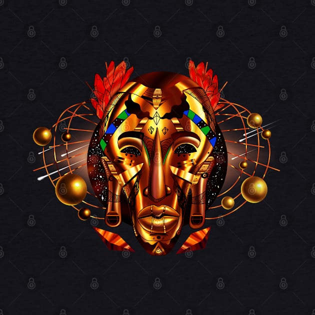 Akatok African God African Mask by kenallouis